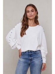 Soft Cashmere Sweter w kolorze białym rozmiar: 38/40. Białe swetry Soft Cashmere, bez wzorów, z kaszmiru, bez ramiączek. Za 110.04 zł.