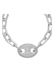 U.S. Polo Assn. Bransoletka z elementem ozdobnym rozmiar: onesize. Szare bransoletki U.S. Polo Assn., z kryształem, metalowe. Za 126.75 zł.