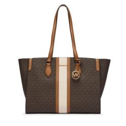 Torebka MICHAEL Michael Kors. Brązowe shopper MICHAEL Michael Kors, bez wzorów, bez dodatków. Za 1,170.99 zł.