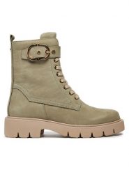 Caprice Trapery 9-25211-43 Khaki. Brązowe trapery i śniegowce Caprice, z nubiku. Za 273.99 zł.