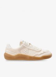 Buty damskie Vivobarefoot Gobi Sneaker Canvas. Czerwone trekkingi Vivobarefoot, z bawełny, trekkingowe. Za 782.30 zł.