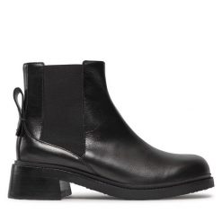 Botki See By Chloé. Czarne botki See By Chloé, bez wzorów, bez obcasa, na słupku, bez zapięcia. Za 2,099.00 zł.