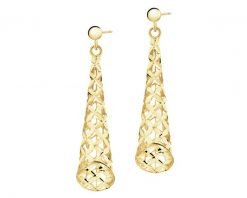 Złote kolczyki. Żółte kolczyki Apart, złote. Za 2,039.00 zł.