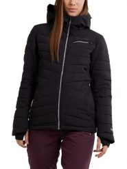 Kurtka narciarska damska Punch Padded Jacket. Czarne kurtki narciarskie FUNDANGO, l, bez wzorów, z materiału, z kapturem, narciarskie. Za 599.00 zł.