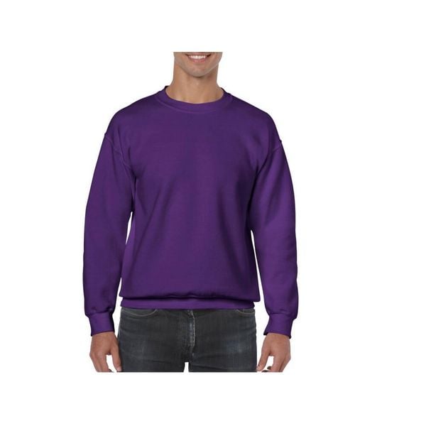 Bluza Gildan. Fioletowe bluzy GILDAN, l, bez wzorów, z materiału, bez kaptura. Za 70.60 zł.