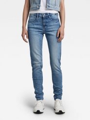 G-Star Dżinsy - Slim fit - w kolorze niebieskim rozmiar: W31/L32. Niebieskie jeansy G-Star, l, z aplikacjami. Za 171.68 zł.
