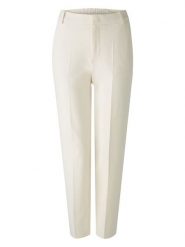 Oui Spodnie w kolorze kremowym rozmiar: 36. Brązowe spodnie materiałowe Oui, na co dzień, bez wzorów, z materiału. Za 152.99 zł.