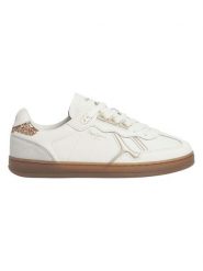 Pepe Jeans FOOTWEAR Skórzane sneakersy w kolorze białym rozmiar: 38. Białe trampki Pepe Jeans FOOTWEAR, bez wzorów, z jeansu, bez zapięcia. Za 181.76 zł.
