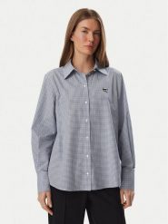 KARL LAGERFELD Koszula B4W11008 Biały Regular Fit. Białe koszule KARL LAGERFELD, bez wzorów, z bawełny, bez kołnierzyka, bez ramiączek. Za 849.99 zł.