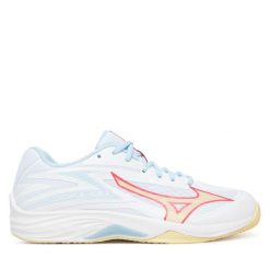Buty halowe Mizuno. Brązowe obuwie sportowe Mizuno, bez zapięcia. Za 419.99 zł.