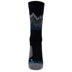 Skarpety Trekkingowe Unisex Dla Dorosłych Hilliard DLX. Szare skarpety Trespass, bez wzorów, z materiału. Za 40.99 zł.