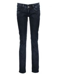 Pepe Jeans Dżinsy - Slim fit - w kolorze granatowym rozmiar: W29/L34. Niebieskie jeansy Pepe Jeans, l, z aplikacjami. Za 188.85 zł.