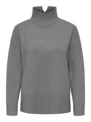 ONLY Sweter w kolorze szarym rozmiar: L. Szare swetry Only, l, bez wzorów, bez ramiączek. Za 158.84 zł.