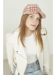 Shaka Czapka w kolorze koralowo-beżowym rozmiar: onesize. Brązowe czapki Shaka, bez wzorów, z materiału. Za 101.23 zł.