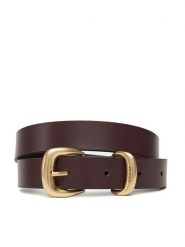 Calvin Klein Pasek Damski Sarah 2 Piece Logo Buckle Belt LV04K7012G Brązowy. Brązowe paski Calvin Klein, bez wzorów, ze skóry. Za 219.99 zł.