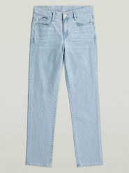 G-Star Dżinsy - Slim fit - w kolorze błękitnym rozmiar: W30/L32. Niebieskie jeansy G-Star, l, z aplikacjami. Za 311.85 zł.