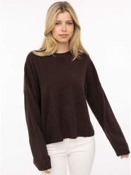 Zwillingsherz Sweter "Kastiger" w kolorze brązowym rozmiar: M. Brązowe swetry Zwillingsherz, m, bez wzorów, z kaszmiru, bez ramiączek. Za 744.95 zł.