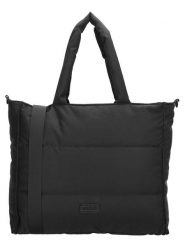 Beagles Torebka w kolorze czarnym - 36 x 32 x 12 cm rozmiar: onesize. Czarne torby na ramię Beagles, bez wzorów, z materiału, przez ramię, pikowane, bez dodatków. Za 114.44 zł.