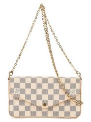 Louis Vuitton Torebka w kolorze beżowo-szarym - 21 x 12 x 3 cm rozmiar: onesize. Brązowe torby na ramię Louis Vuitton, bez wzorów, z materiału, na ramię, bez dodatków. Za 5,842.99 zł.