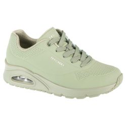 Buty sportowe Sneakersy damskie, Uno-Stand on Air. Szare obuwie sportowe Skechers, bez zapięcia, trekkingowe, Skechers Sport. Za 399.99 zł.