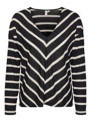 Vero Moda Bluzka "Otilje" w kolorze czarnym rozmiar: S. Czarne bluzki Vero Moda, s, bez wzorów, bez kołnierzyka, bez ramiączek. Za 41.98 zł.