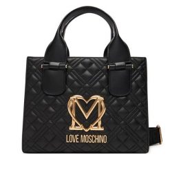 Torebka LOVE MOSCHINO. Czarne torebki klasyczne Love Moschino, bez wzorów, bez dodatków. Za 1,279.00 zł.