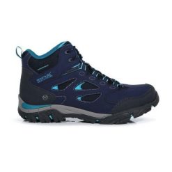 Buty trekkingowe damskie Holcombe IEP Mid Regatta. Niebieskie trekkingi Regatta, z gumy, trekkingowe. Za 325.45 zł.
