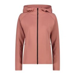 Damska bluza z kapturem zapinana na zamek CMP. Czerwone bluzy CMP, bez wzorów, z kapturem. Za 304.15 zł.