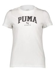 Puma Koszulka "Squad" w kolorze białym rozmiar: S. Białe bluzki Puma, s, bez wzorów, z bawełny, bez kołnierzyka, bez ramiączek. Za 56.93 zł.