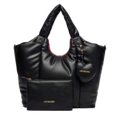 Torebka MOSCHINO. Czarne shopper MOSCHINO, bez wzorów, bez dodatków. Za 919.99 zł.