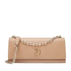 Torebka Eva Minge. Brązowe listonoszki Eva Minge, bez wzorów, bez dodatków. Za 199.99 zł.