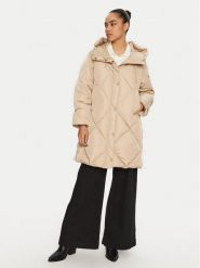 Weekend Max Mara Płaszcz zimowy Guelfo 2425496092000 Beżowy Regular Fit. Brązowe płaszcze Weekend Max Mara, na zimę, bez wzorów, z syntetyku, bez kaptura. Za 2,169.00 zł.