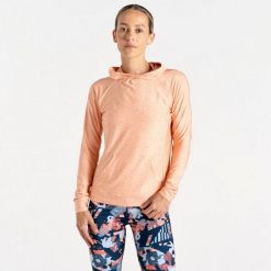 Bluza damska z kapturem Dare 2B Sprint City. Brązowe bluzy Dare 2b, bez wzorów, z elastanu, z kapturem. Za 129.99 zł.