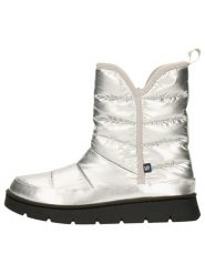 GAP Botki zimowe "Richmond" w kolorze srebrnym rozmiar: 37. Szare botki GAP, na zimę, bez wzorów, z materiału, z okrągłym noskiem, bez obcasa, bez zapięcia. Za 91.12 zł.