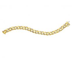Bransoletka z żółtego złota z diamentami - 19 cm - 0,87 ct - próba 585. Żółte bransoletki Apart, z diamentem, złote. Za 37,990.00 zł.