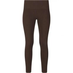 Damskie legginsy Athlecia Cozi. Brązowe legginsy Athlecia, l, bez wzorów, z materiału, na fitness i siłownię. Za 136.00 zł.