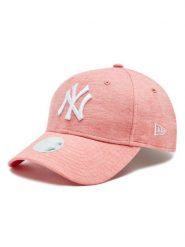 New Era Czapka z daszkiem Yankees Jersey 60298632 Różowy. Czerwone czapki New Era, bez wzorów, z jersey. Za 89.99 zł.