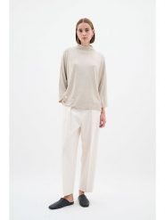 InWear Sweter w kolorze beżowym rozmiar: XL. Brązowe swetry InWear, xl, bez wzorów, ze splotem, bez ramiączek. Za 110.04 zł.
