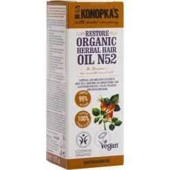 Dr.Konopkas Odbudowujący ziołowy olejek do włosów Nr 52 30ml. Odżywki do włosów Dr.Konopkas. Za 32.09 zł.