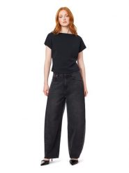 Scotch & Soda Koszulka w kolorze czarnym rozmiar: L. Czarne bluzki Scotch & Soda, l, bez wzorów, bez kołnierzyka, bez ramiączek. Za 154.95 zł.