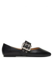 Steve Madden Baleriny Atlantica SM11004770 Czarny. Czarne baleriny Steve Madden, bez wzorów, ze skóry, bez obcasa. Za 519.99 zł.