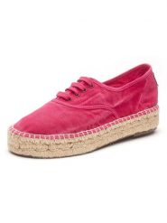 Natural world Espadryle w kolorze różowym rozmiar: 38. Różowe espadryle Natural World, bez wzorów, bez obcasa, bez zapięcia. Za 140.95 zł.