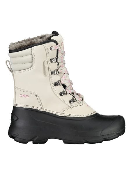 CMP Kozaki zimowe "Kinos" w kolorze kremowym rozmiar: 41. Brązowe kozaki CMP, na zimę, z materiału, bez obcasa, bez zapięcia. Za 288.52 zł.