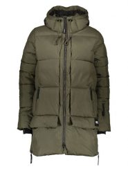 O'Neill Płaszcz zimowy w kolorze oliwkowym rozmiar: XL. Zielone płaszcze O'Neill, na zimę, xl, bez wzorów, z puchu, bez kaptura. Za 316.99 zł.