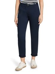 Betty Barclay Spodnie chino w kolorze granatowym rozmiar: 38. Niebieskie spodnie materiałowe Betty Barclay, bez wzorów, ze skóry. Za 144.95 zł.