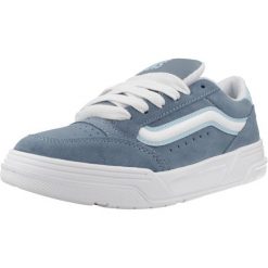 Buty VANS HYLANE Niebieski. Niebieskie trampki Vans, bez wzorów, ze skóry, bez zapięcia. Za 365.99 zł.