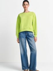 Rich & Royal Bluza damska Kobiety zielony nadruk, XS. Zielone bluzy Rich & Royal, xs, bez wzorów, z bawełny, bez kaptura. Za 479.95 zł.