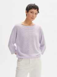 OPUS Bluzka w kolorze fioletowym rozmiar: 36. Różowe bluzki Opus, bez wzorów, bez kołnierzyka, bez ramiączek. Za 121.99 zł.