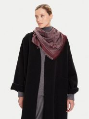 PINKO Chusta 106017 A2ZH Bordowy. Czerwone rękawiczki Pinko, bez wzorów, z materiału. Za 749.99 zł.