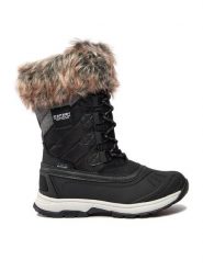Icepeak Śniegowce Ansina 75261 100 I Czarny. Czarne trapery i śniegowce Icepeak, z materiału. Za 699.99 zł.